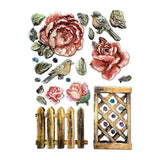 Molde de silicona A5 - House of Roses valla