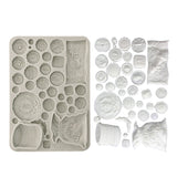 Silicon mould A5 - Venice City of Art old coins