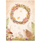 Kit 6 papeles de arroz A4 Woodland