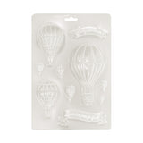 Molde flexible A5 - Timeless globos