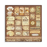 Block de papeles  12"x12" - Coffee and Chocolate