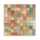 Pack 4 sheets fabric cm 30x30 - Sunflower Art