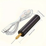 Taladro Eléctrico Mini Estilo Bolígrafo con Alimentación USB