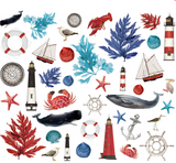 Ephemera Vintage Seas