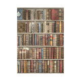 Papel de arroz A6 - Biblioteca Vintage Library