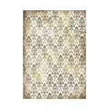 Papel de arroz A6 - Biblioteca Vintage Library