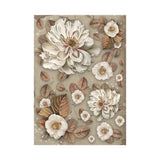 Papel de arroz A6 - Biblioteca Vintage Library