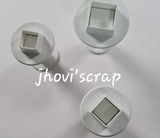 Molde Plastico Cuadrado * 3 pz