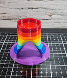 Soporte para pegante tricolor