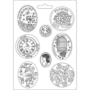 Molde PVC Flexible A4 Hortensias