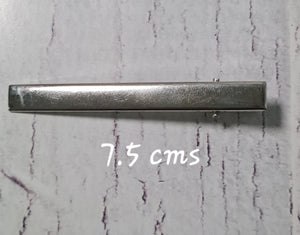 Pinza Plateada 7.5 cms