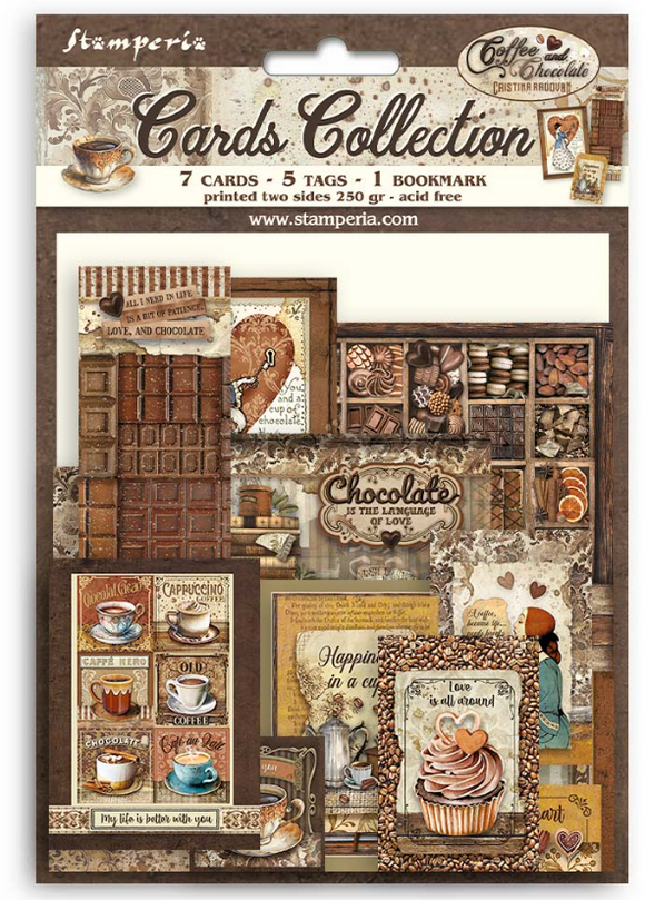 Cards Collection - Coffee and Chocolate