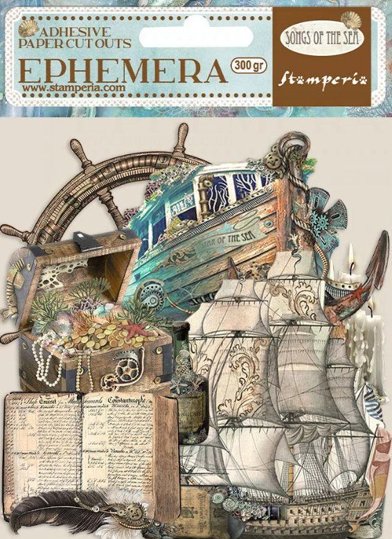 Ephemera - Songs of the Sea Sea sailing ship and elements