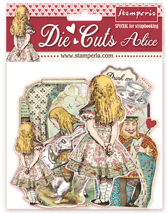 Die cuts surtido - Alice in Wonderland