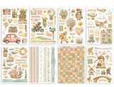 Washi pad 8 hojas A5 - Cozy Family