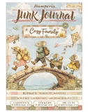 Junk journal pegatinas, recortes, fondos - Cozy Family