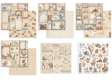 Mini Pad 6 hojas cm 20,3x20,3 8"x8" - Baby