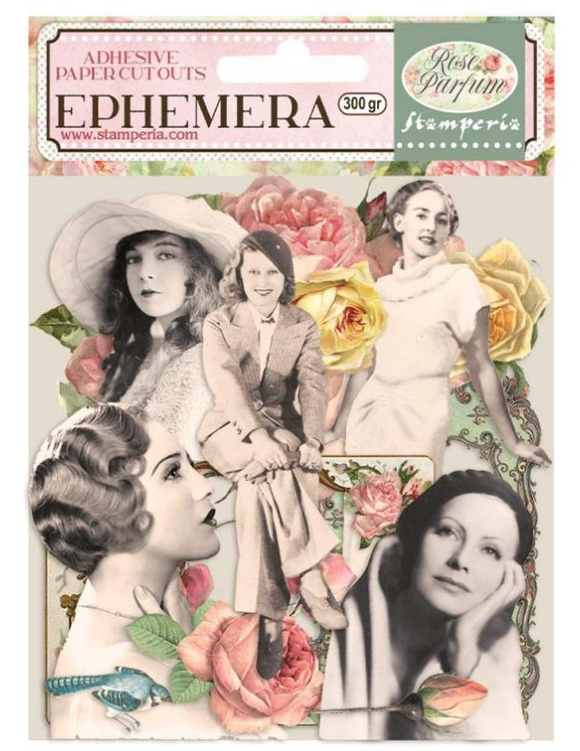 Ephemera - Rose Parfum frames and ladies