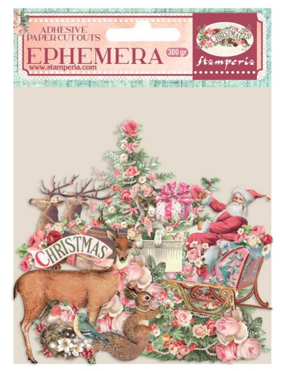 Ephemera - Pink Christmas