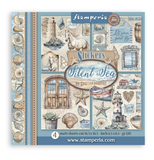 Stickers mm 165x165 4 hojas - Silent Sea