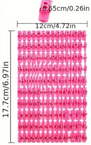 Sellos de Letras del Alfabeto
