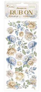 Rub-on cm 10,16x21,6 - Timeless flores