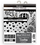 Surtido de plantillas Timeless 8 uds.