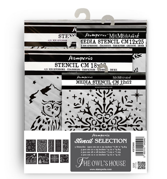 Kit de stencil The Owl's House 9 uds.