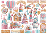 Die cuts surtido - Candy Christmas