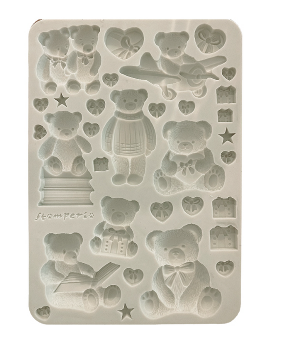 Molde de silicona A5 - The Owl's House osos de peluche