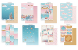 Junk journal pegatinas, recortes, fondos - Candy Christmas