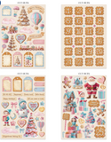 Junk journal pegatinas, recortes, fondos - Candy Christmas