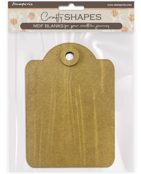 Crafty Shapes: Etiqueta redondeada
