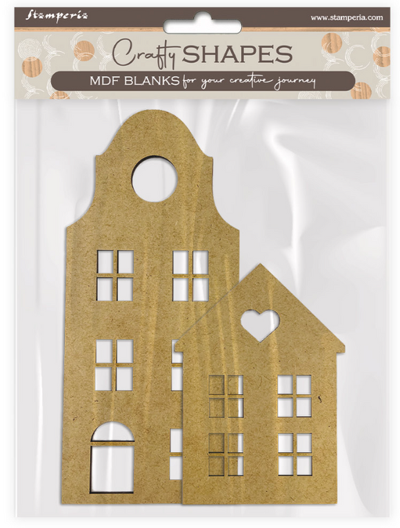 Crafty shapes: Houses