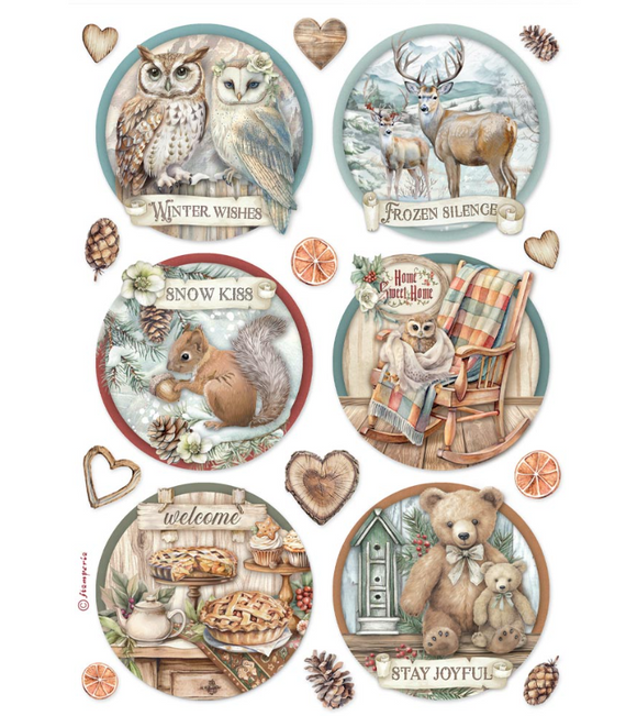 Papel de arroz A4 - The Owl's House 6 rondas