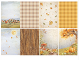 Kit 6 papeles de arroz A4 - Whispering woods