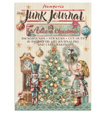 Junk journal pegatinas, recortes, fondos - Alice in Christmas