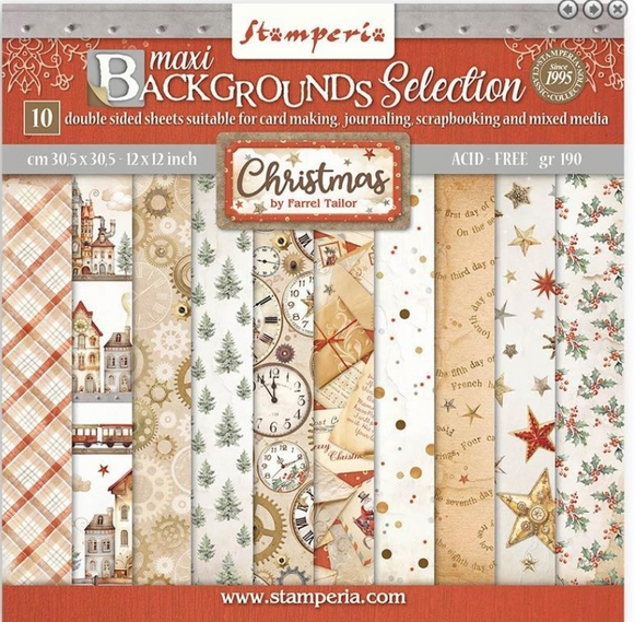 Block de papeles Backgrounds 12*12