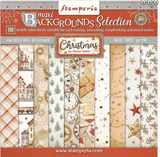 Block de papeles Backgrounds 12*12" Christmas