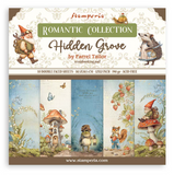 Block de Papeles 10 sheets (12"x12") - Hidden Grove