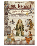Junk journal stickers, cut-outs, backgrounds - Coffee and Chocolate