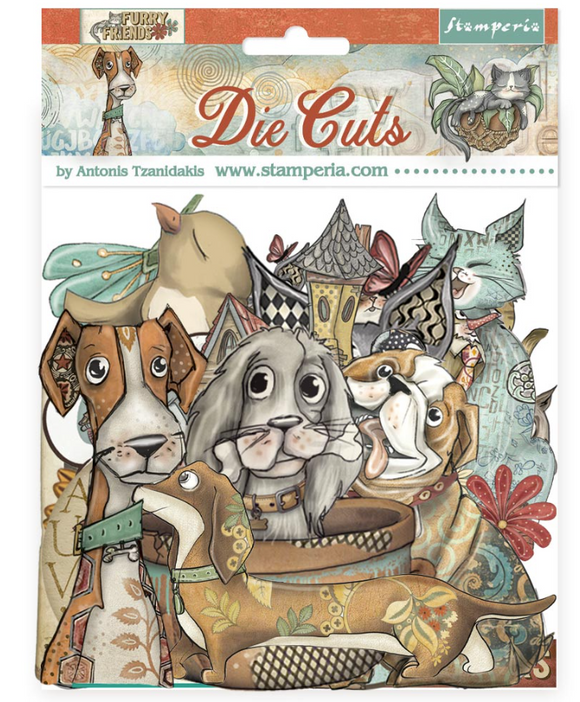 Die cuts surtido - Furry Friends