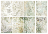 Papeles de arroz A6 fondos - Herbarium Silvae