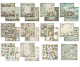 Bloc de Scrapbooking 10 hojas cm 30,5x30,5 (12"x12") - Herbarium Silvae