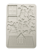 Molde de silicona A5 - Family ratones