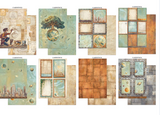 Junk journal pegatinas, recortes, fondos - A new Beginning
