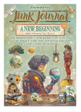 Junk journal pegatinas, recortes, fondos - A new Beginning