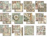 Block de papeles 10 hojas (8"X8") 2 caras - Gardens of Time