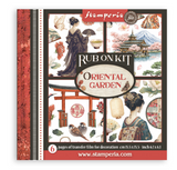 Kit de Rub on cm 15,5x15,5 - 6 Hojas Oriental Garden