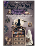 Junk journal pegatinas, recortes, fondos - Halloween